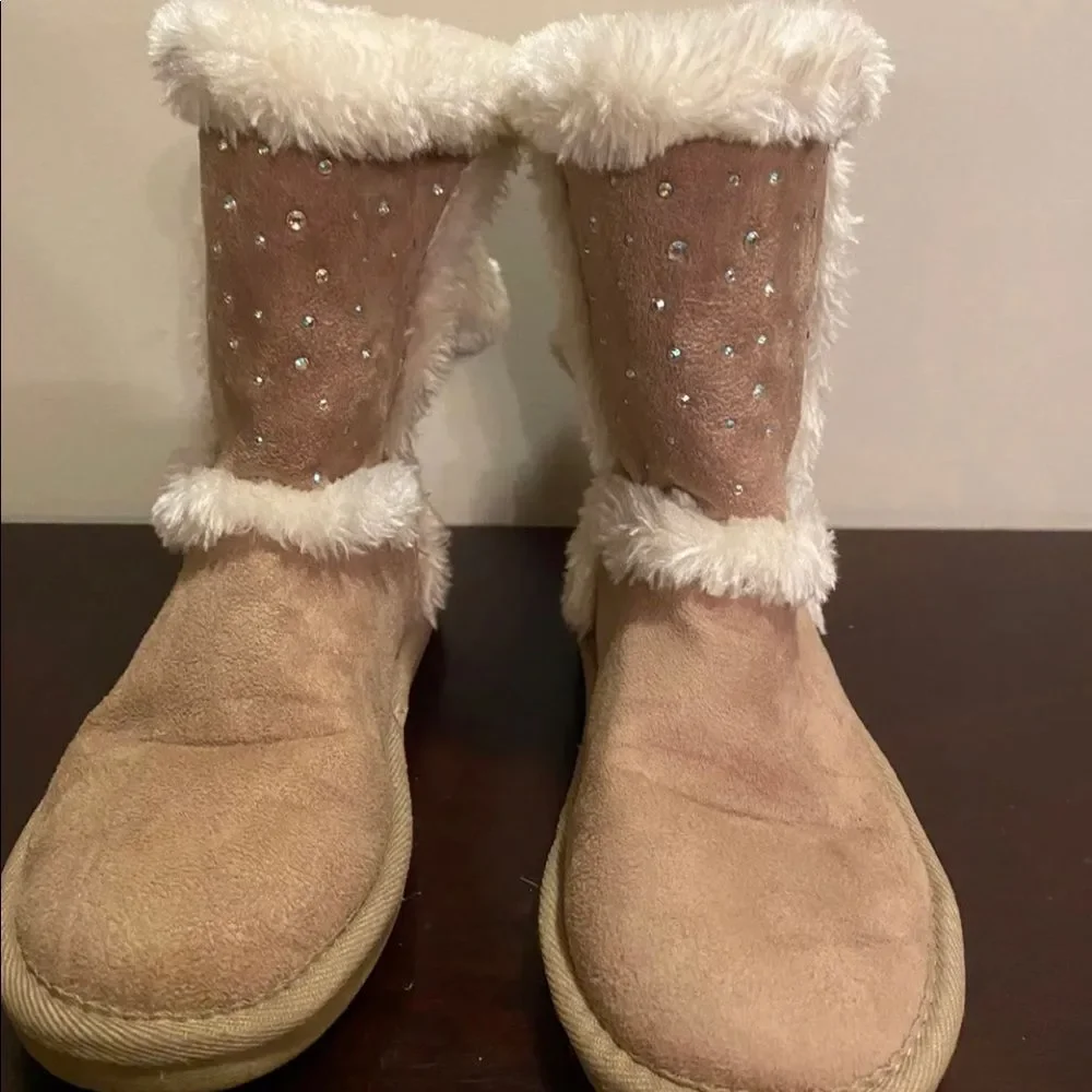 Justice size 5 fashion boots